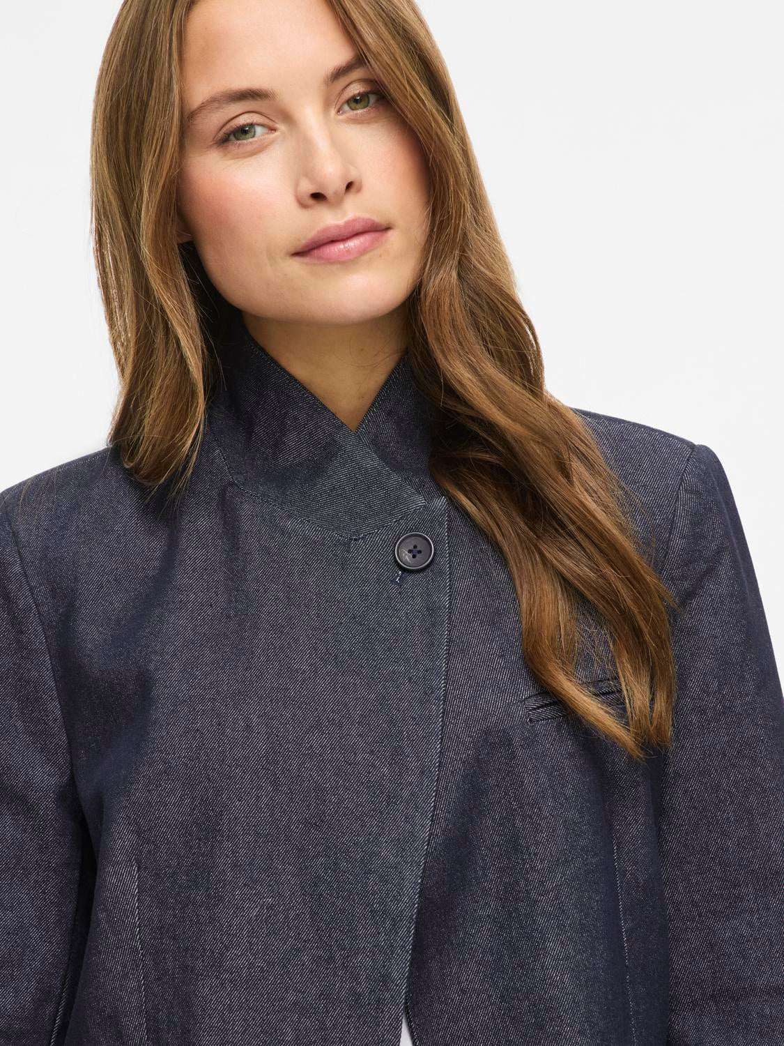 VILEATA Blazer - Dark Blue Denim - VERO MODA & VILA Bergvik